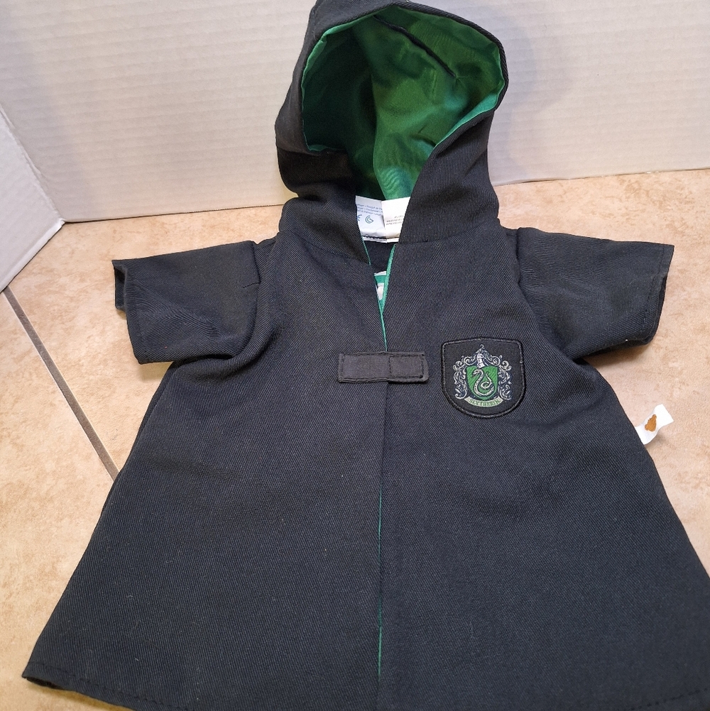 Build-A-Bear Workshop Harry Potter Slytherin Robe & Sweater Costume Outfit 1-PC